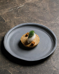 Revol  NO.W DINNER PLATE 26CM Matt grey Recyclay SKU: '654612