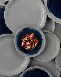 Revol  NO.W DESSERT PLATE 21CM Indigo blue SKU: '654620