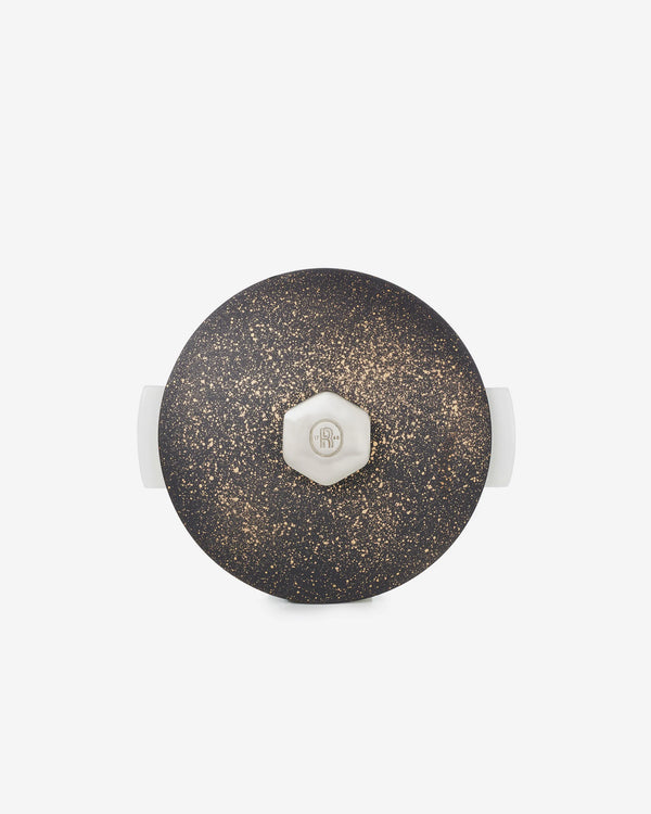 SS-HANDLE LID/SHALLOW COCOTTE