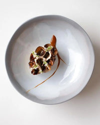 Revol  NO.W DEEP COUPE PLATE 24CM Matt grey Recyclay SKU: '655427