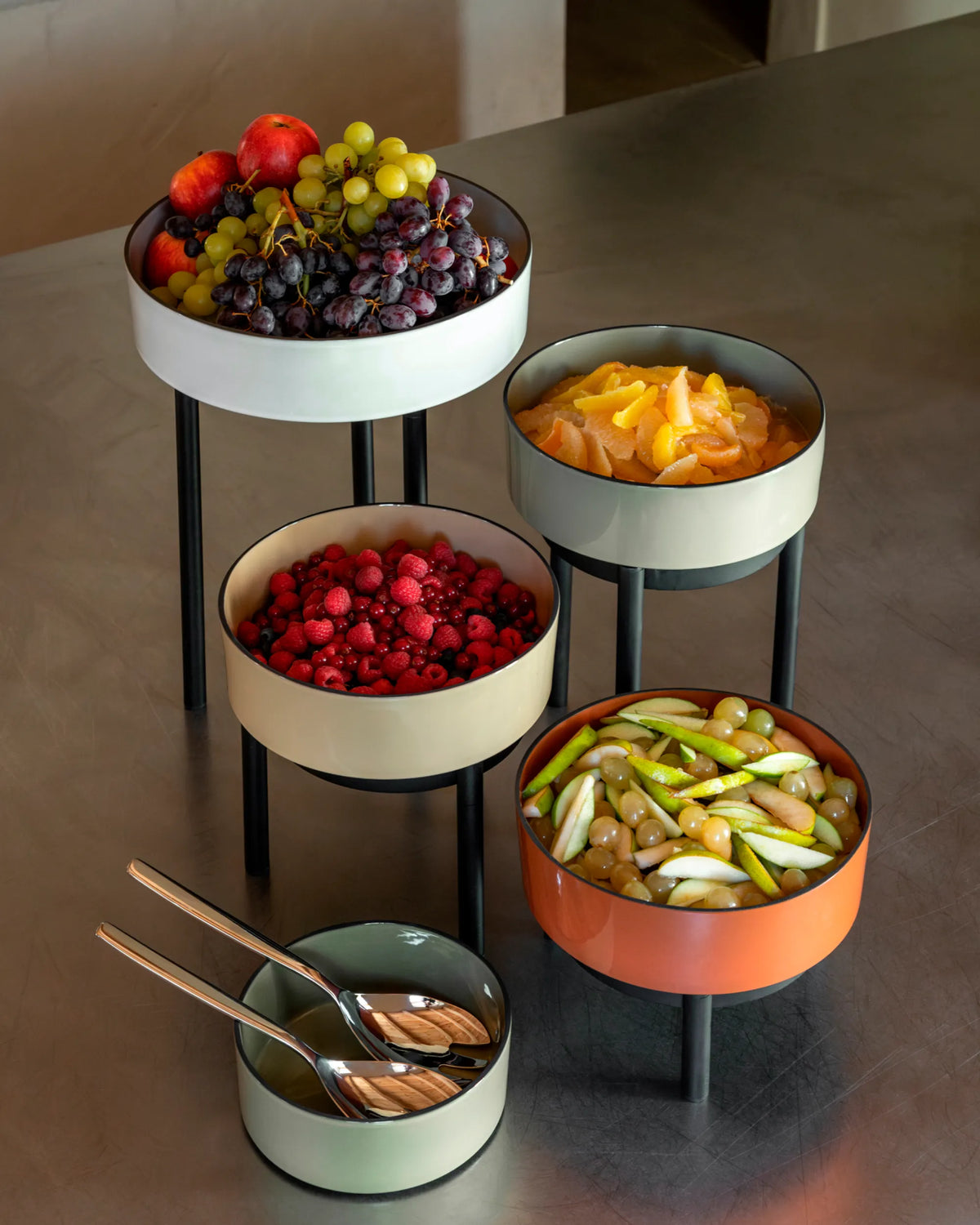 Revol CARACTERE CULINAIRE SALAD BOWL 19CM Cardamom SKU: '655564