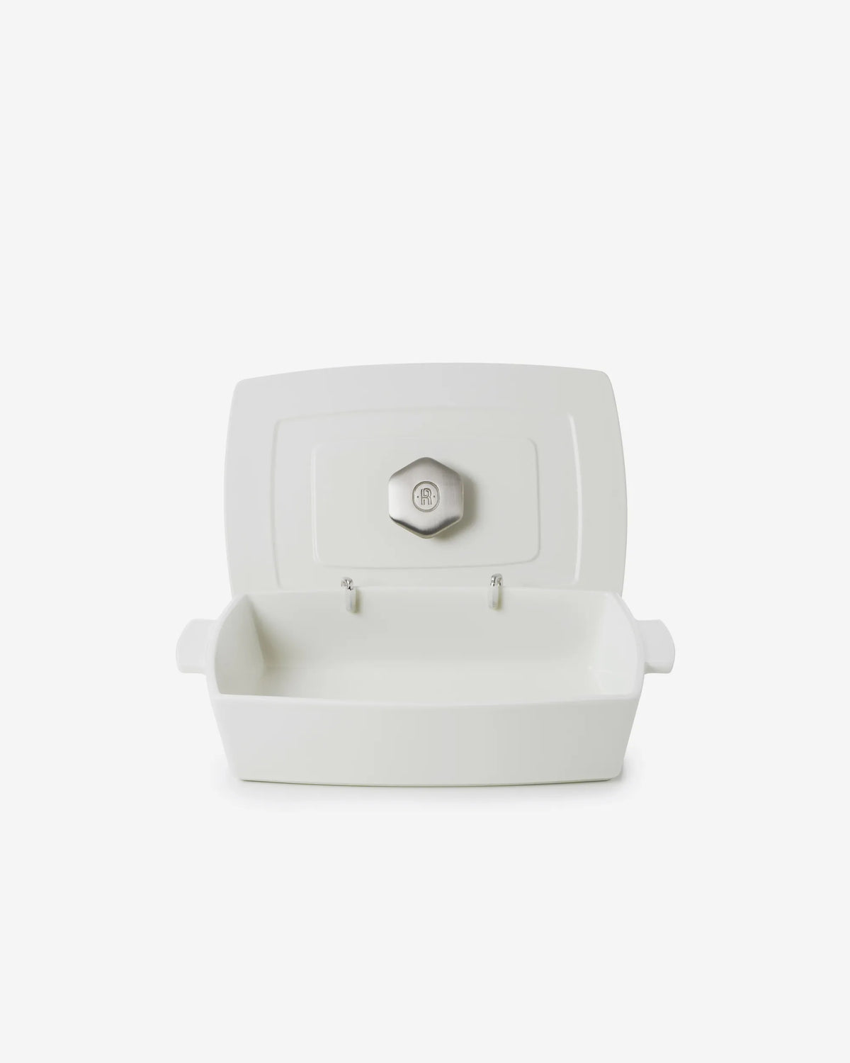 Revol REVOLUTION 2 RECT DISH WITH LID 30CM RVLT Satin-white Induction SKU: '655588