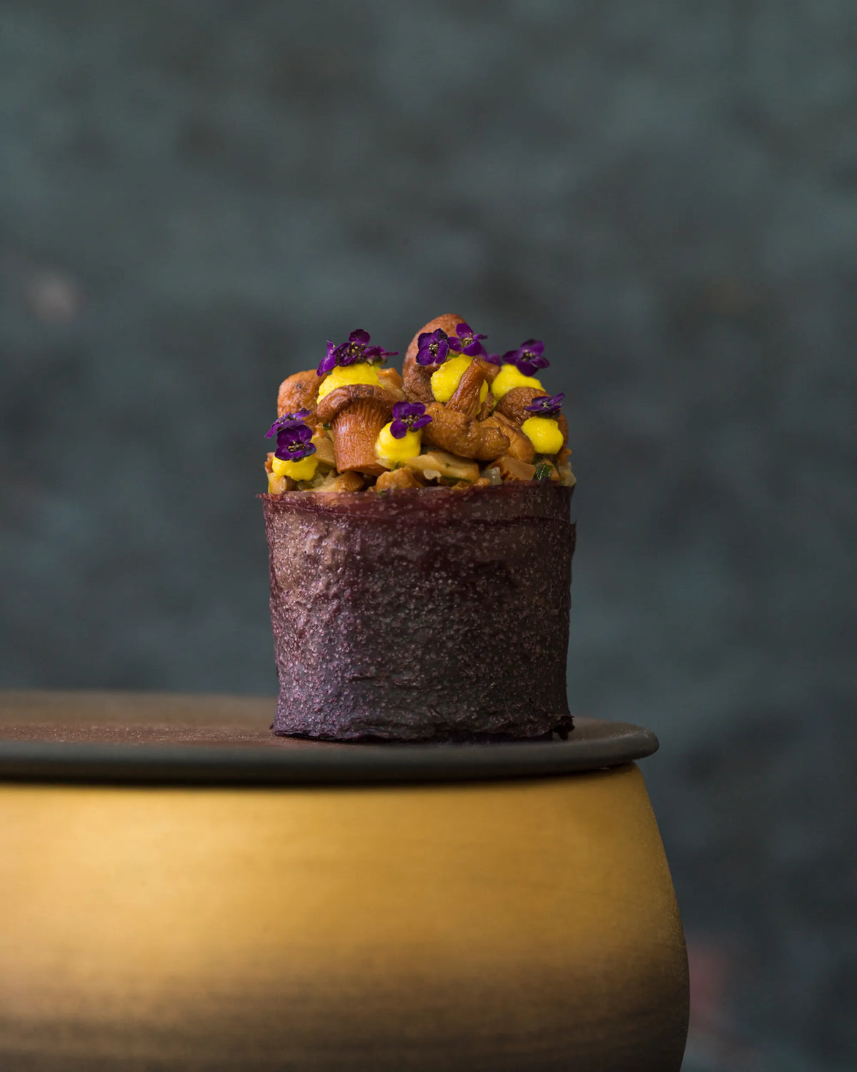 Revol SOLSTICE LID FOR BOWL 40CL Matt slate style SKU: '655977