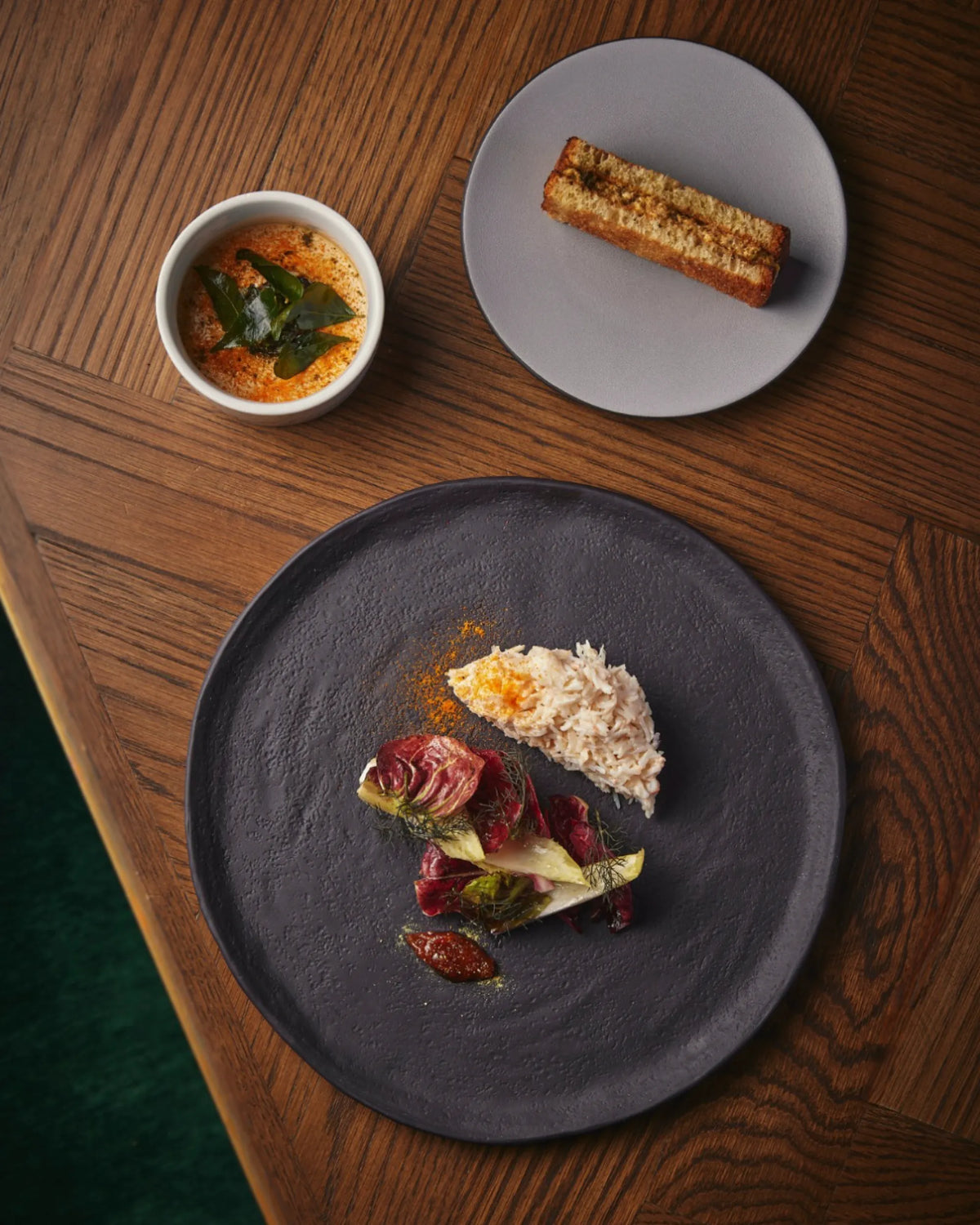 Revol  YLI BREAD PLATE 15,5CM Matt slate style SKU: '656379