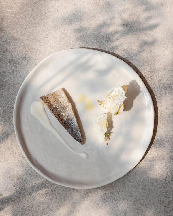 Revol  YLI DESSERT PLATE 21,5CM Alabaster white SKU: '656380