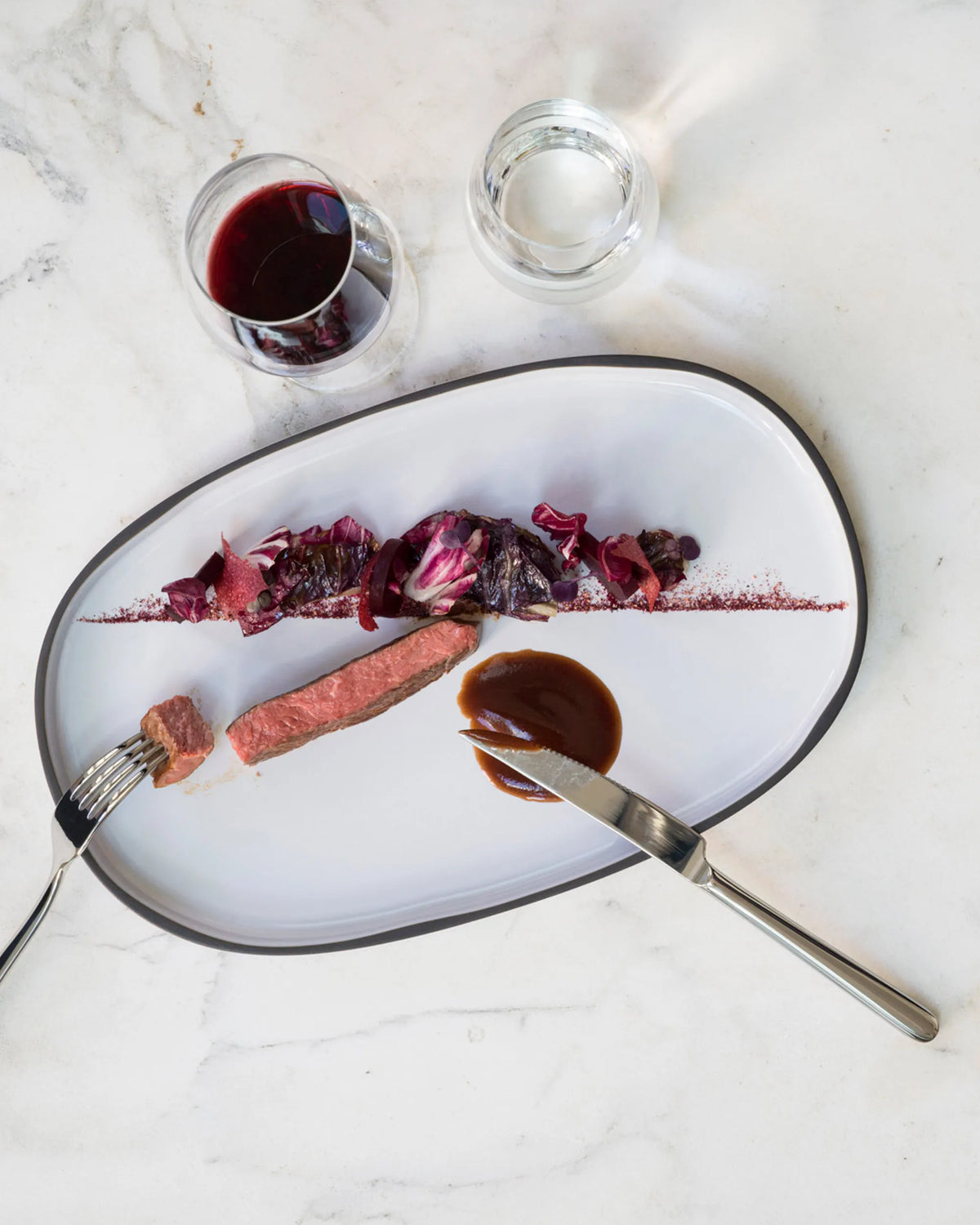 Revol COURCHEVEL STEAK KNIFE SATIN FINISH 18/10 satin stainless steel SKU: '656616