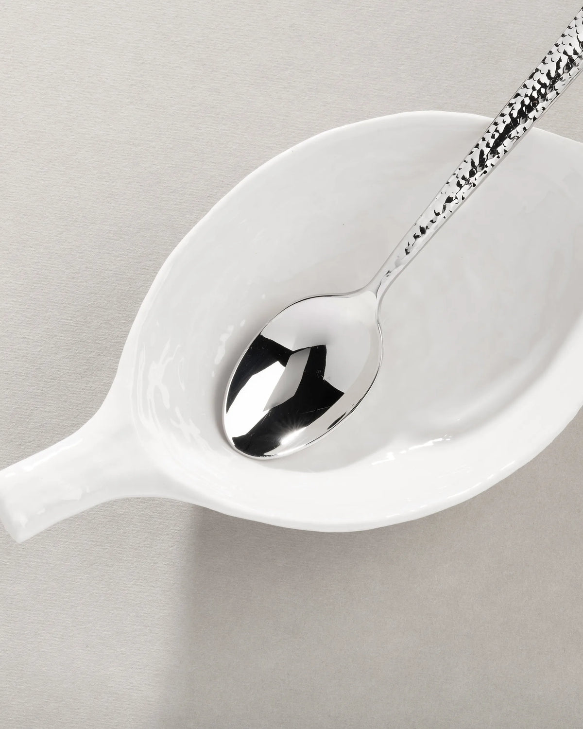 Revol COURCHEVEL ICED TEASPOON HAMMMERED FINISH 18/10 hammered stainless steel SKU: '656630