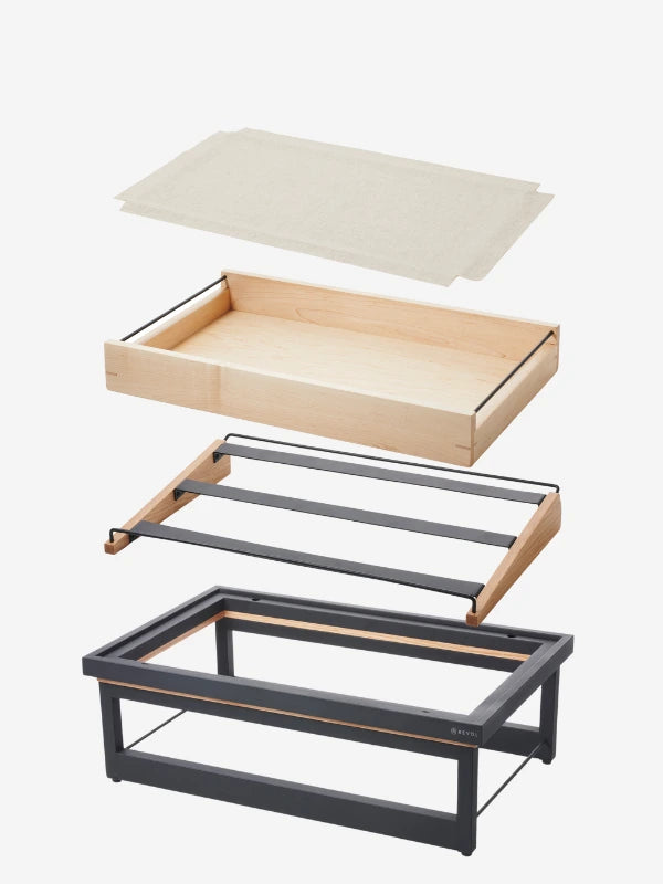 Revol EN SCENE TILT HOLDER GN 1/1 Black metal and oak SKU: '656758