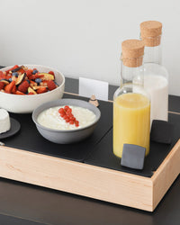 Revol EN SCENE TRAY GN 1/2 FOR 4 CARAFES/BOTTLES Nacryl White SKU: '656907