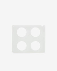 Revol EN SCENE TRAY GN 1/2 FOR 4 CARAFES/BOTTLES Nacryl White SKU: '656907