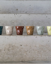 Revol FROISSE EXPRESSO TUMBLER 8CL Acid Yellow SKU: '659569