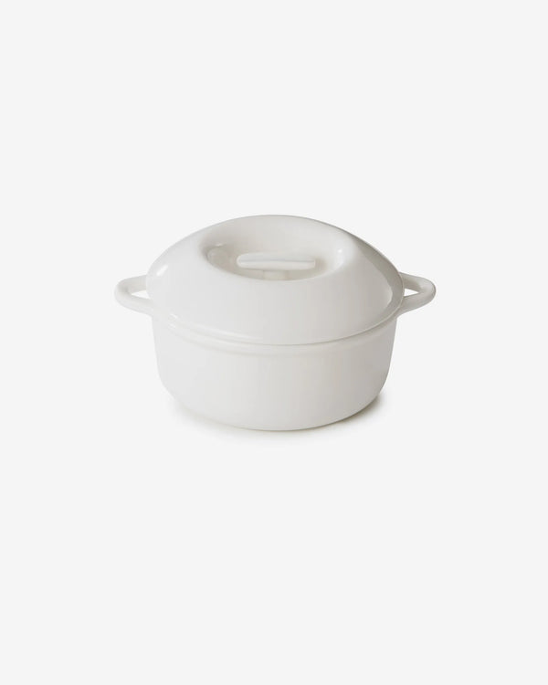 ROUND COCOTTE 19CM INDUCTION WITH PORCELAIN LID