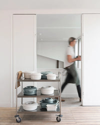 Revol BOMBANCE ROUND COCOTTE 19CM INDUCTION WITH PORCELAIN LID Alabaster white Induction SKU: '660129