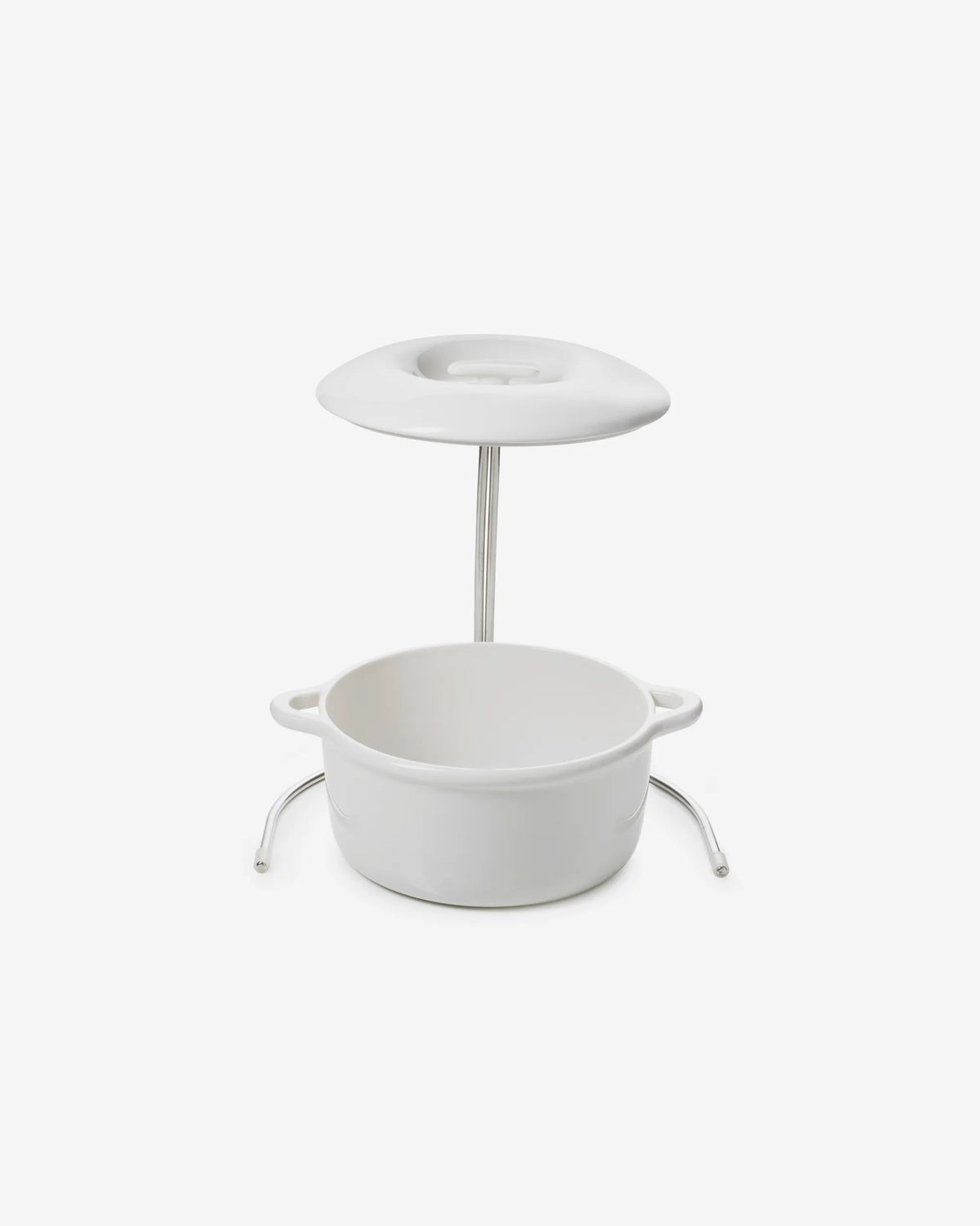 Revol BOMBANCE ROUND COCOTTE 22CM OVEN WITH PORCELAIN LID Alabaster white SKU: '660133
