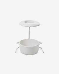 Revol BOMBANCE ROUND COCOTTE 22CM OVEN WITH PORCELAIN LID Alabaster white SKU: '660133