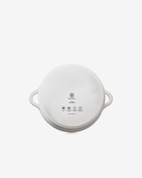 Revol BOMBANCE ROUND COCOTTE 26CM OVEN WITH PORCELAIN LID Alabaster white SKU: '660137