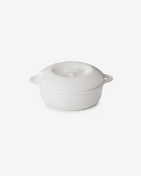 ROUND COCOTTE 29CM INDUCTION WITH PORCELAIN LID
