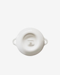 Revol BOMBANCE ROUND COCOTTE 29CM INDUCTION WITH PORCELAIN LID Alabaster white Induction SKU: '660141