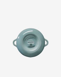 Revol BOMBANCE ROUND COCOTTE 29CM INDUCTION WITH PORCELAIN LID Cloud Grey Induction SKU: '660142