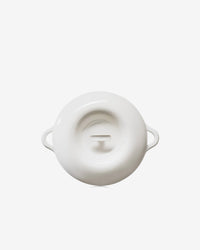 Revol BOMBANCE ROUND COCOTTE 31CM INDUCTION WITH PORCELAIN LID Alabaster white Induction SKU: '660143