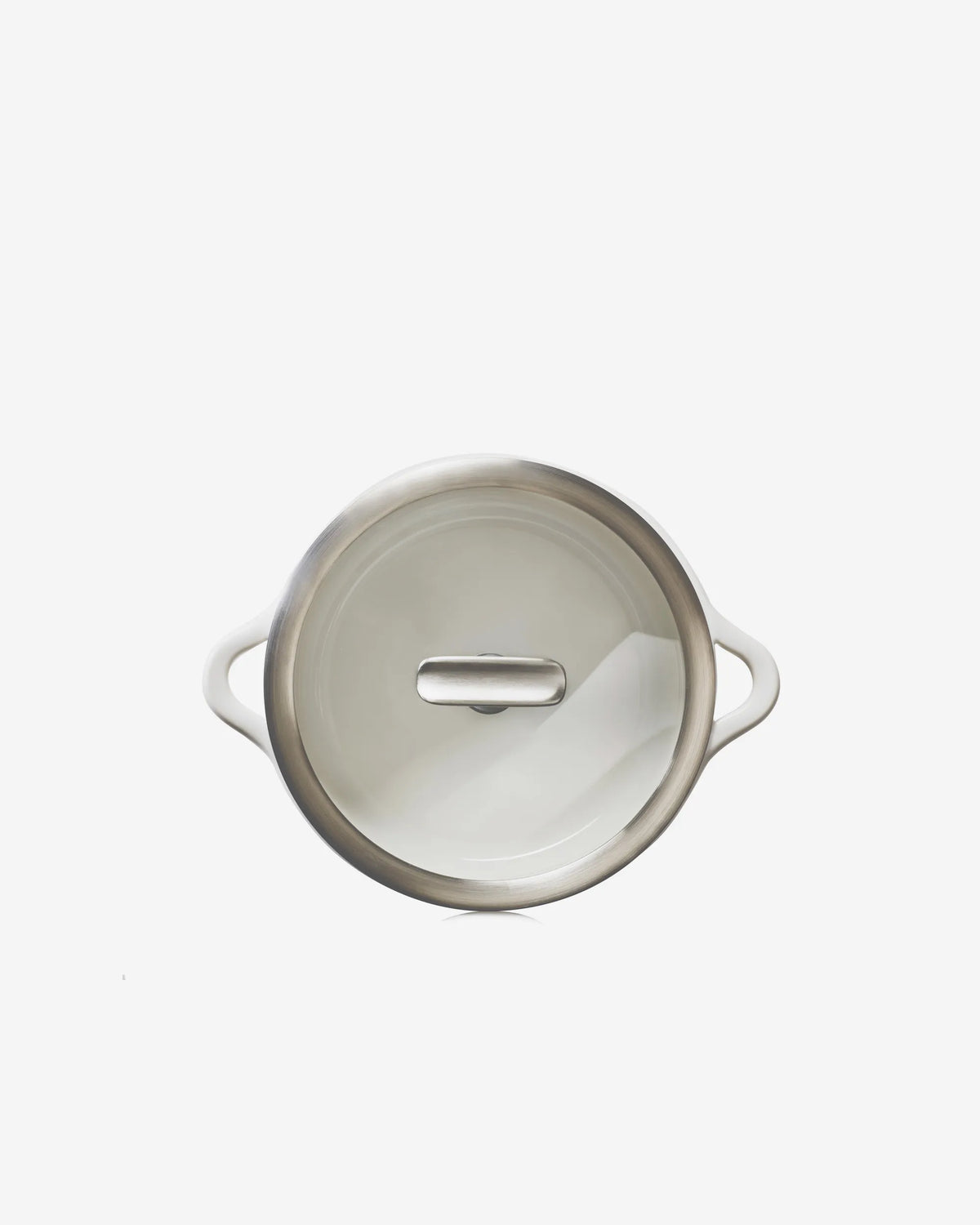 Revol BOMBANCE ROUND COCOTTE 19CM INDUCTION WITH GLASS LID Alabaster white Glass Induction SKU: '660147