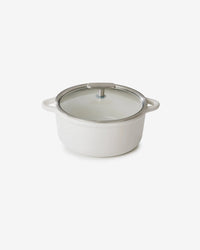 ROUND COCOTTE 22CM INDUCTION WITH GLASS LID