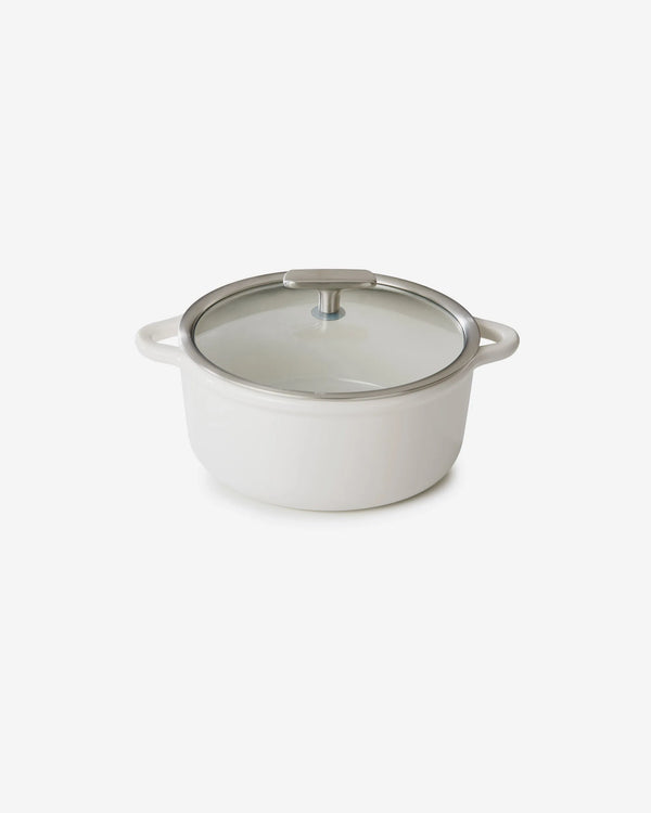 ROUND COCOTTE 22CM INDUCTION WITH GLASS LID