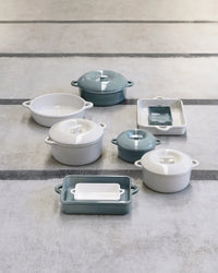 Revol BOMBANCE ROUND COCOTTE 22CM INDUCTION WITH GLASS LID Alabaster white Glass Induction SKU: '660149