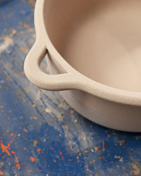 Revol BOMBANCE ROUND COCOTTE 22CM INDUCTION WITH GLASS LID Cloud Grey Glass Induction SKU: '660150