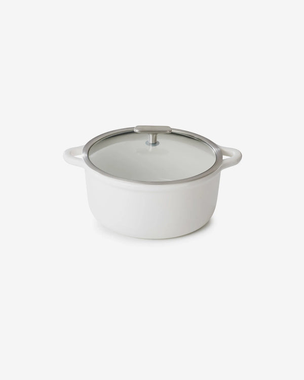 ROUND COCOTTE 26CM INDUCTION WITH GLASS LID
