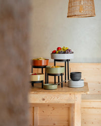 Revol EN SCENE ROUND TRAY 20CM Walnut SKU: '660247