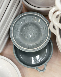 Revol BOMBANCE ROUND COCOTTE 31CM INDUCTION WITHOUT LID Cloud Grey Induction SKU: '660268
