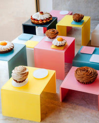 Revol MEALPLAK HIGH SQUARE BUFFET Lemon Nacryl SKU: '660449