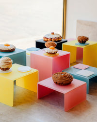 Revol MEALPLAK HIGH SQUARE BUFFET Lemon Nacryl SKU: '660449