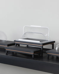 Revol EN SCENE TRAY GN 2/4 Nacryl black marble SKU: '660489