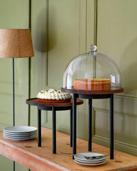 Revol EN SCENE ROUND TRAY WITH EDGE 33CM Walnut SKU: '660496