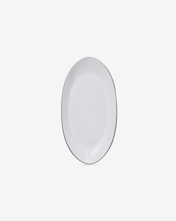 OBLONG PLATE 24CM