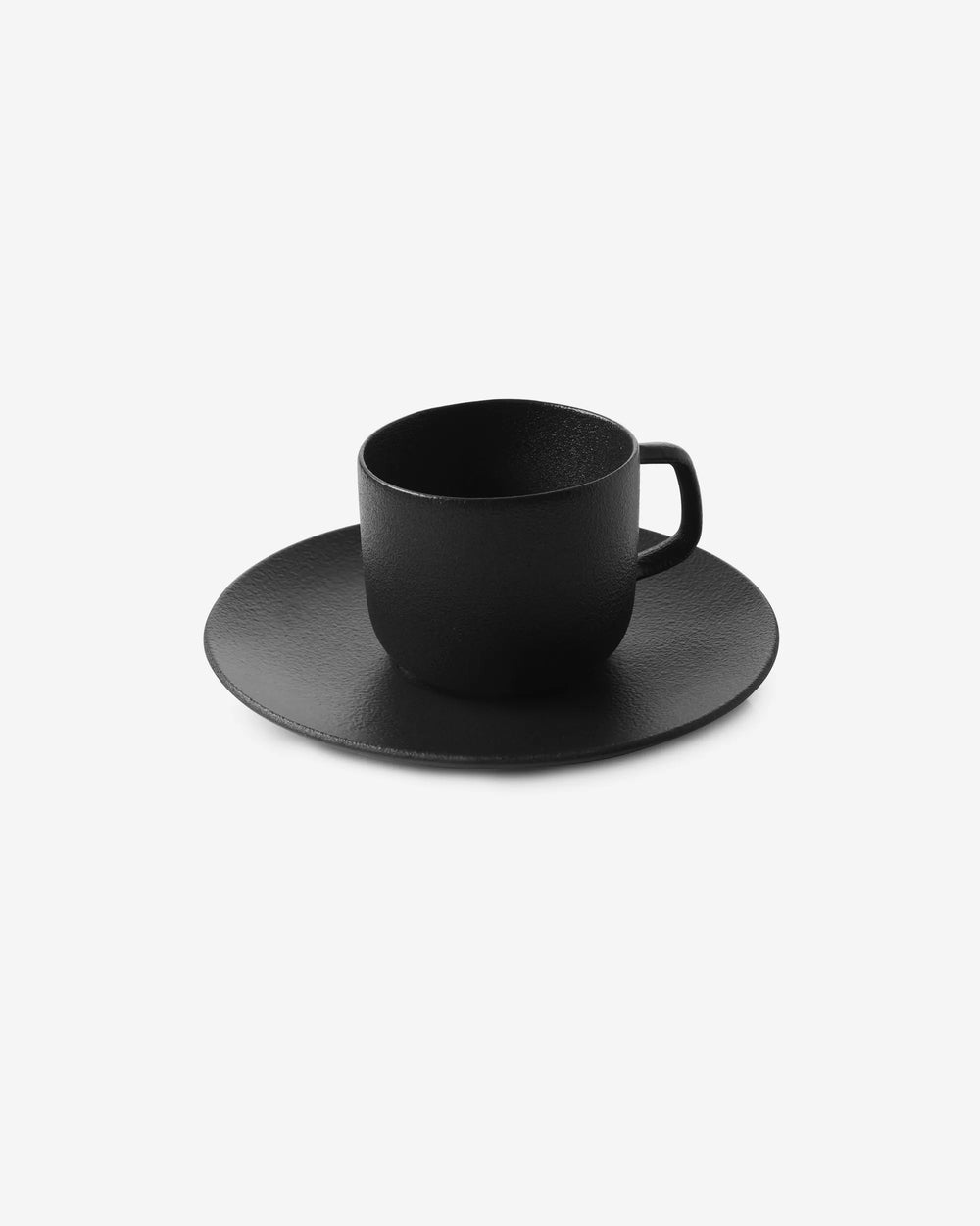 Revol EQUINOXE ESPRESSO CUP AND SAUCER 8CL Cast iron style SKU