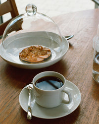 Revol MADELEINE TEA CUP AND SAUCER 20CL Alabaster white SKU: '660563