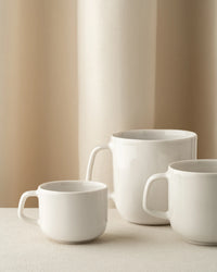 Revol MADELEINE TEA CUP AND SAUCER 20CL Alabaster white SKU: '660563