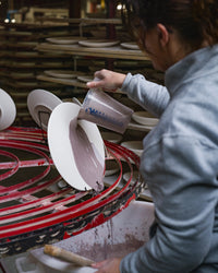Revol CONFLUENCE ESPRESSO CUP AND SAUCER 8CL Cognac Alabaster white SKU: '660884