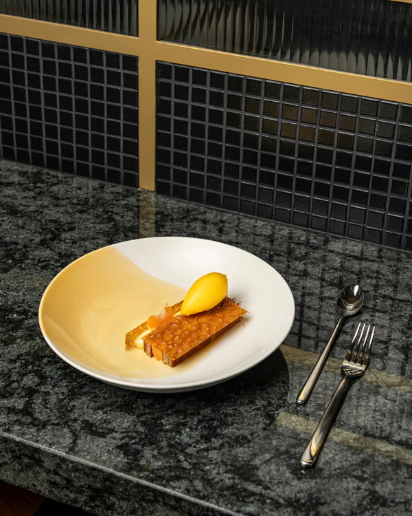 Revol CONFLUENCE DEEP COUPE PLATE 24CM Saffron Alabaster white SKU: '660905