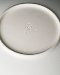 Revol CONFLUENCE BREAD PLATE 16CM Linen Alabaster white SKU: '660929