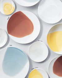 Revol CONFLUENCE DESSERT PLATE 21,5CM Saffron Alabaster white SKU: '660935