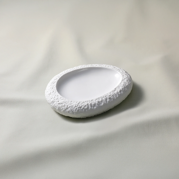 Calcaire Plate 23 x 19 cm