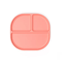 Divided Plate with rim - Coral