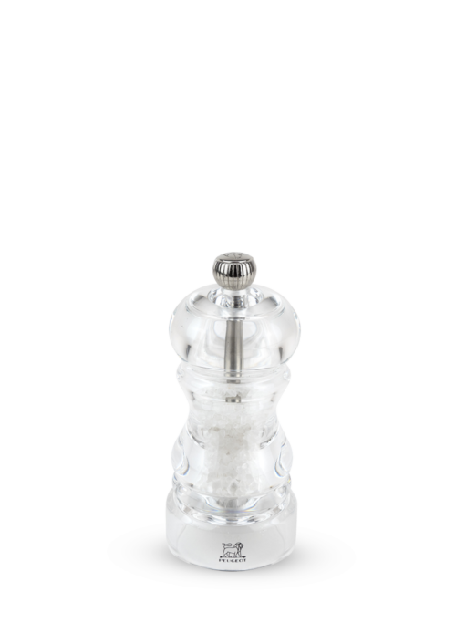 Peugeot Paris Nancy Zirlion Salt Mill, Acrylic, 12 cm - 5 in SKU: 900812/SME