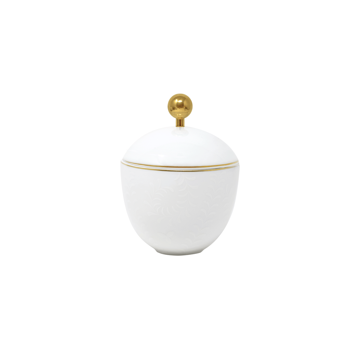 Jl Coquet ARJUNA White Gold Fillet - Sugar Bowl - 8.5 fl oz SKU: HOR4037BBA096