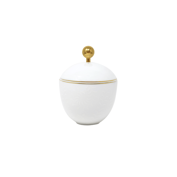 Jl Coquet ARJUNA White Gold Fillet - Sugar Bowl - 8.5 fl oz SKU: HOR4037BBA096