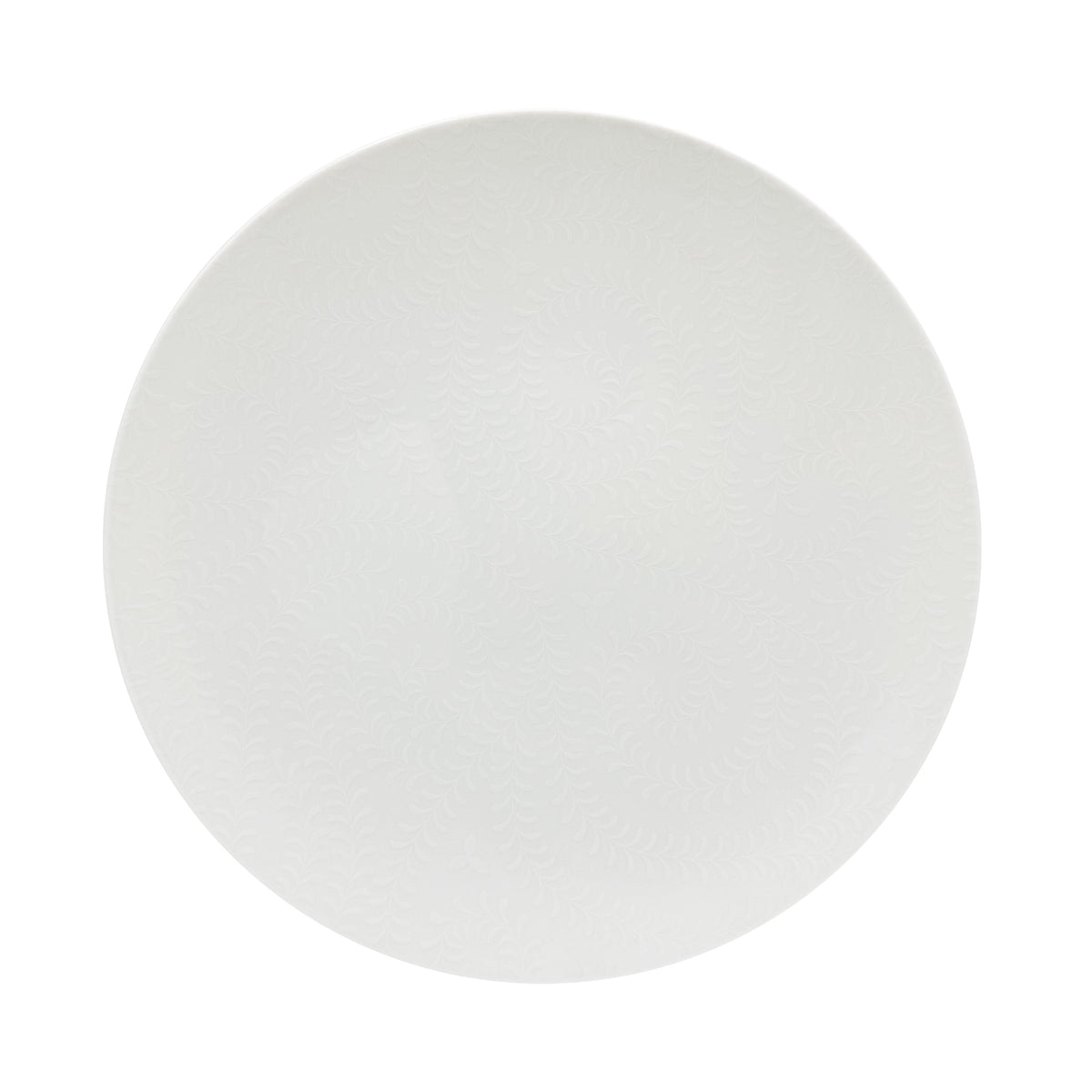 Jl Coquet ARJUNA White on White - 29 cm Plate - 11.4 in SKU: AGO1002BB0103